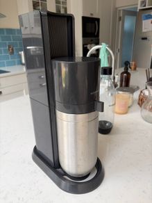SodaStream Duo -- takes glass and plastic bottles