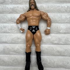 2003 Jakks Pacific Triple H Action Figure Vintage Hand are too loose Used Please see pictures