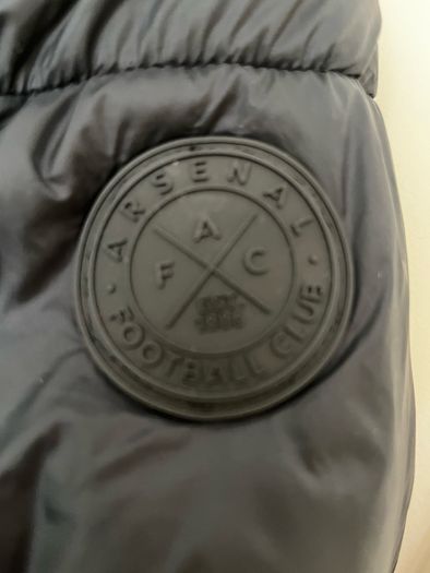 Arsenal Black Padded Jacket (Size XS)
