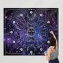 Tapestry Wall Hanging Stars Space Psychedelic Wall Tapestry for Home Decor for Bedroom, Living Room, Dorm Starry Sky, 130 x 150 cm (FREE SHIPPING) Image 4
