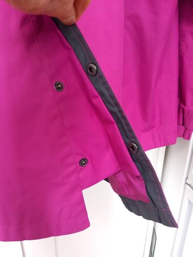 Joules Pink/Grey Trim Jacket S 16