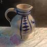 Vintage Reinhold Mekelbach 1Lt Saltglaze Jug Image 9