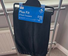 Grey school trousers