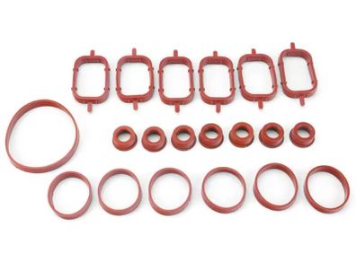 20Pcs Intake Inlet Manifold Gasket Seal Kit For BMW M47 M57 E46 E53 E60 E63 E65 E87 E90 E91
