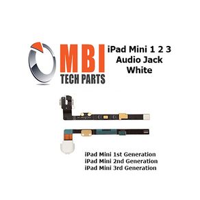 iPad Mini 1 2 3 Replacement Headphone 3.5mm Audio Jack Flex Cable White 2nd 3rd