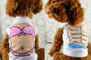 NEW dog and cat muscle/bikini printed t-shirt SIZES S-M-L