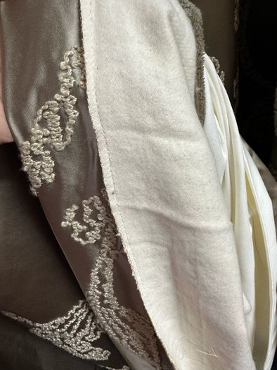 Stunning Bespoke Satin Silk Interlined Curtains 114"/290cm Wide x 88"/224cm Drop
