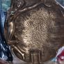 Antique Art Nouveau  Cast Brass Naked Lady Ashtray Image 2