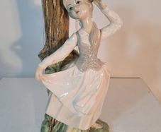 Spanish Porcelain Lamp Base