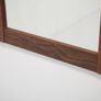 Vintage Swedish Minimalist Rosewood Mirror, 1960s Image 5