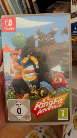 Ring fit adventure game