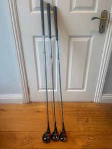 Vintage golf club, driver/3wood/4wood