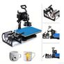 Affordable Digital Swing Away 8 in 1 Heat Transfer Press T-Shirt Sublimation Machine Image 2