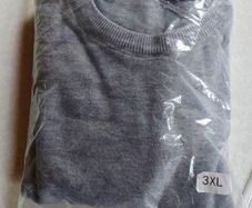 Grey Soft Jumper (xxxl) New.