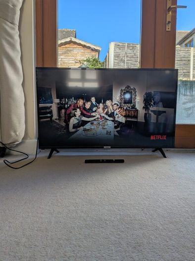 40" TCL television