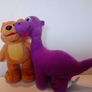 The Natural Confectionery Company Advertising Plush Dinosaur and Bear Image 3
