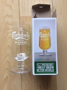 Brand New Carlsberg Glasses