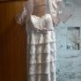Beige boutique Angie frills occasion dress + bolero jacket party wedding confirmation communion wear dress 10/12 beige Image 2