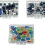 480 Pcs Electronics Component Fun Kit with Power Supply Module, Jumper Wire,Precision Potentiometer,830 tie-Points Breadboard Compatible with STM32,Raspberry Pi,Arduino Image 5