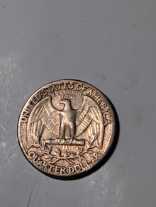 USA silver Quarter 1938