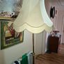 Antique Victorian Art Nouveau Brass Telescopic Floor Lamp Adjustable Standard Light Image 6