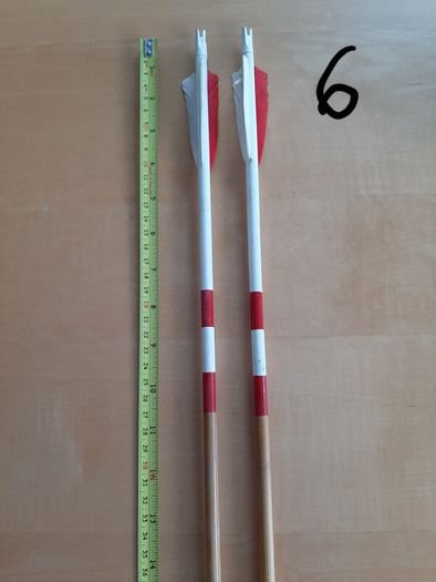 Vintage quiver with arrows