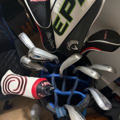 Golf Club set including golf shoes