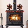 Log Burner Fan Silent Operation | 6-Blade Stove Fans Log Burners | Wood Burner Fans Heat Powered | Fan for Wood Burning Stove | Fireplace Accessories Tools Image 8