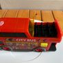 Children's toy red city bus by Dickie Toys Image 4
