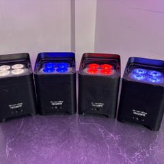 Prolights smart bat battery uplighters x 4