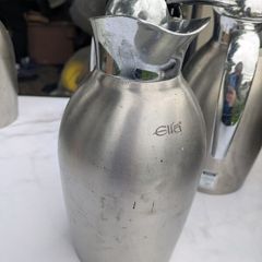 steel flasks X 3