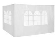 3 Meters Canopy Gazebo Marquee Replacement Exchangeable Side Panel Wall Panels Walls (White)