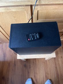 Panasonic soundbar and subwoofer