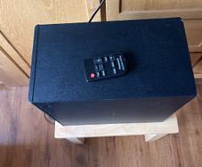 Panasonic soundbar and subwoofer