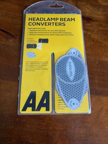 AA Headlamp beam converters