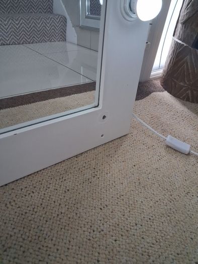 mirror with lights