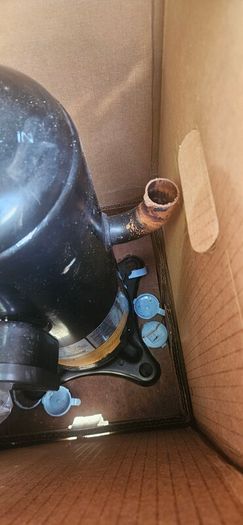 Mitsubishi electric scroll compressor model hnb78fc-ye hvac
