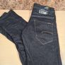 mens G Star RAW Jeans Arc 3D loose tapered fit Size W32 L34 engineered curved twisted Image 2