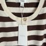 New brown cream cardigan M&S large Image 2