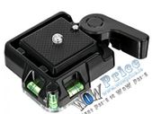 Camera Tripod Quick Release Plater Double Insurance Button