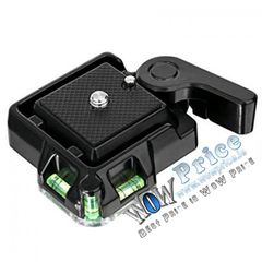 Camera Tripod Quick Release Plater Double Insurance Button