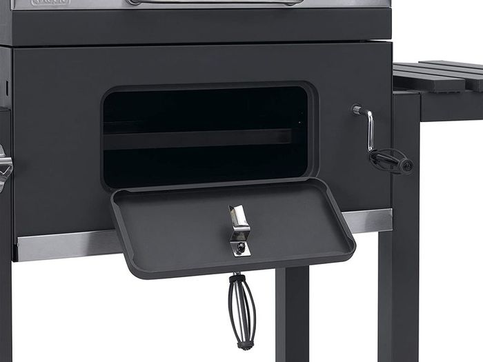 Grillwagen Toronto Click Charcoal Barbecue, Anthracite/Stainless Steel