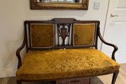 Edwardian Two-Seater Settee