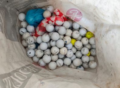 golf balls