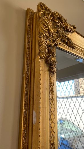 Antique style large mirror