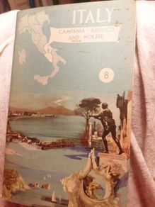 Italy Beautiful Vintage travel guide  with Maps