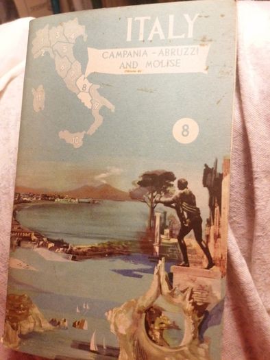 Italy Beautiful Vintage travel guide  with Maps