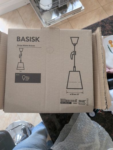 ikea Basisk ceiling light