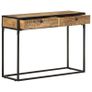 Console Table 100x35x75 cm Solid Mango Wood Image 3