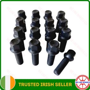 16 x Extended Wheel Bolts Audi, Volkswagen, Seat, Skoda (M14x1.5) 40mm (CZB20) Delivery